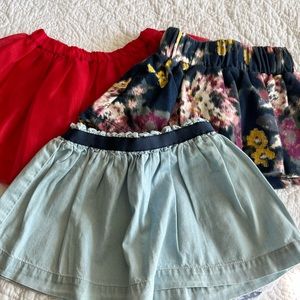 Toddler skirts